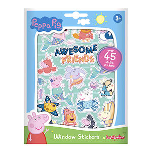 Lowlands Peppa Pig Samolepky na okná