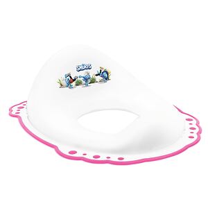 Maltex Sedátko na WC s protiskluzem The Smurfs - bílá/růžová