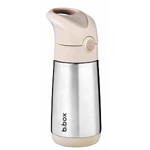 b.box Termoska na pití s brčkem 350 ml - latte