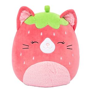SQUISHMALLOWS Jahodová kočka - Olma, 13 cm