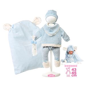 Llorens M738-59 Obleček pro panenku miminko NEW BORN velikosti 40-42 cm s doplňky