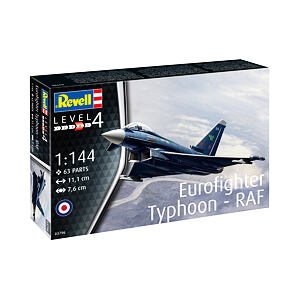 Revell Plastic ModelKit letadlo 03796 - Eurofighter Typhoon - RAF (1:144)