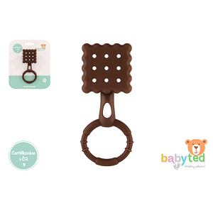 Babyted Hrkálka keksík hrkálka silikón 13x5cm