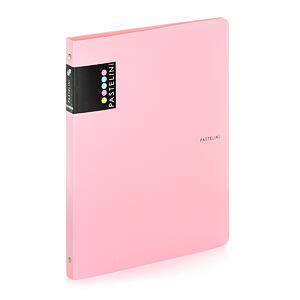 PASTELINI Pořadač PP A4 4kr. růžová