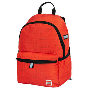 LEGO Brick Dots Red - batoh Colorblock