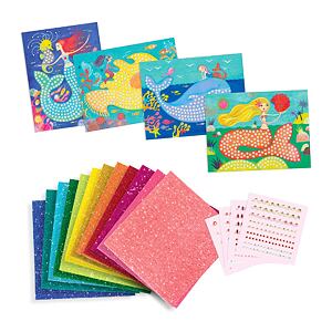 DJECO Perlenmosaik Meerjungfrauen