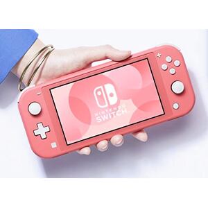 Nintendo Switch Lite Coral + ACNH + NSO 3month    