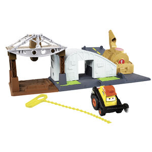 Mattel Planes set s natahovacím lankem