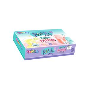 Colorino Temperové barvy v kelímku PASTEL, 20 ml, 6 barev