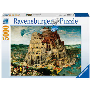 Ravensburger Brueghel starší: Stavba babylonskej veže Puzzle 5000 dielikov