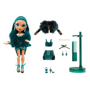 MGA Rainbow High Fashion bábika, séria 4 - Jewel Richie (Emerald)