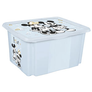 Úložný box s vekom veľký Mickey 45l