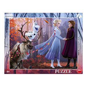 Dino Puzzle Frozen II 40 dílků deskové