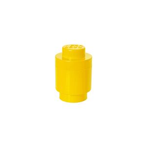LEGO Úložný box kulatý 123 x 183 mm - žlutý