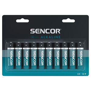 Sencor baterie SBA LR6 10BP AA Alkaline