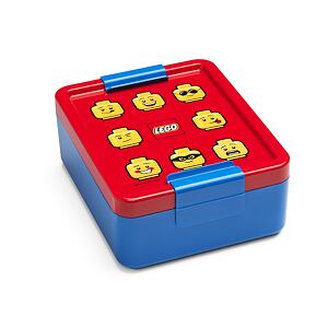LEGO ICONIC Classic box na svačinu - červená/modrá