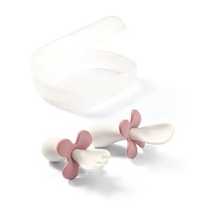 BabyOno Ergonomický příbor pro děti - růžová