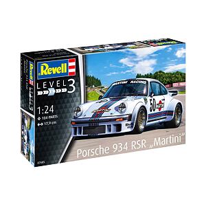 Revell Plastic ModelKit Auto 07685 - Porsche 934 RSR "Martini" (1:24)