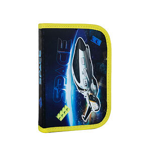 Oxybag Penál 1 patrový 2 chlopně, prázdný Space