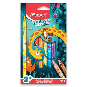 Maped Jungle Fever Pastelky Jumbo 12 ks
