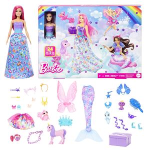 Mattel Barbie Pohádkový adventní kalendář 2024