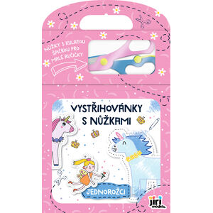 Jiri Models Vystrihovačky s nožnicami Jednorožce