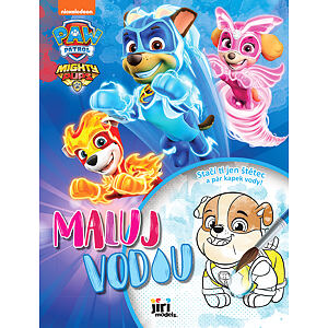Jiri Models Maľuj vodou A4 Tlapková patrola