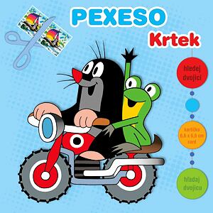 Akim Pexeso sešitové vystřihovací s MAXI kartičkami - Krtek