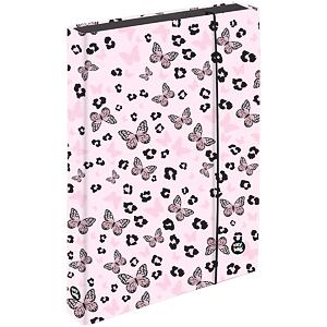 Oxybag Box na zošity A4 Jumbo -  OXY NEXT Butterfly pink