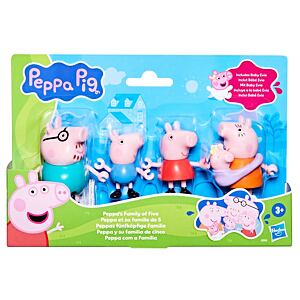 Hasbro Peppa Pig Familie, 5 Figuren