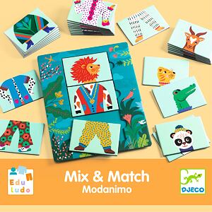 DJECO Stolová hra Mix & Match Modanimo