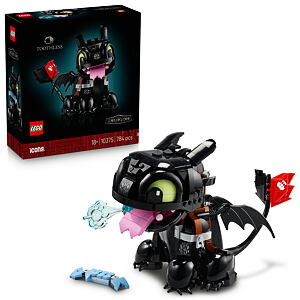 LEGO® Icons™10375 Jak vycvičit draka: Bezzubka