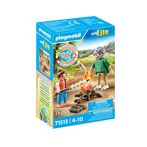 Playmobil Táborák s marshmallows