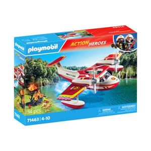 Playmobil Hasičský letoun s hasicí funkcí