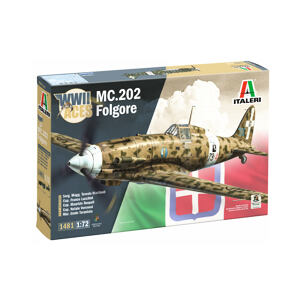 Italeri Model Kit letadlo 1481 - MC.202 Folgore Aces (1:72)