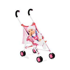 BABY born Kinderwagen mit Netz - rosa