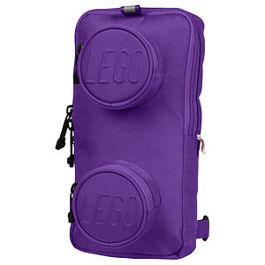 LEGO Signature Brick 1x2 Sling Bag - tmavě fialový