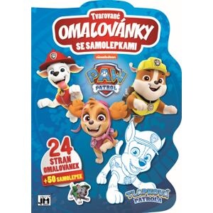 JIRI MODELS Tvarované omaľovánky Tlapková patrola