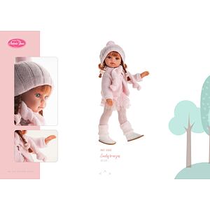 Antonio Juan 2585 EMILY - realistická bábika s celovinylovým telom - 33 cm