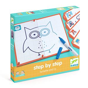 DJECO Kreslenie Step by step symetria