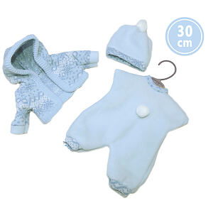 Llorens 4-M30-003 oblečenie pre bábiku bábätko veľkosti 30 cm