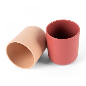 Dantoy Tiny Bio hrníčky Nude/Red 2ks 0m+