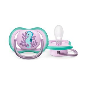 Suzetă Philips AVENT Ultra air 6-18m căluți de mare, 1buc