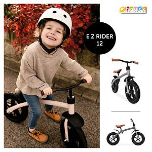 Detské odrážadlo EZ Rider Air 12 Matt Grey