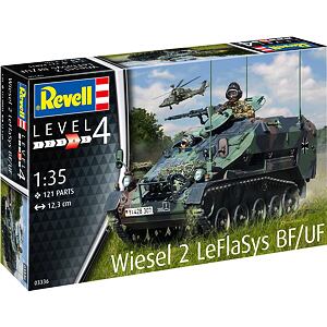 Revell Plastic ModelKit Military 03336 - Wiesel 2 LeFlaSys BF/UF (1:35)