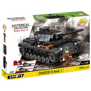 Cobi Tank II WW Panzer III Ausf J, 1:35