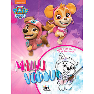 Jiri Models Maľuj vodou A4 Tlapková patrola