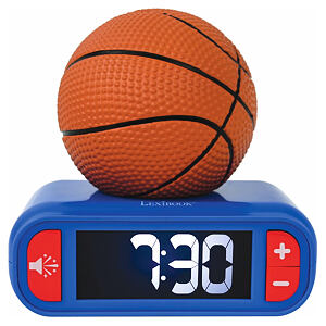 Lexibook Budík s nočním 3D světlem Basketball