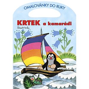 Omaľovanky do ruky A4 - Krtko a kamaráti