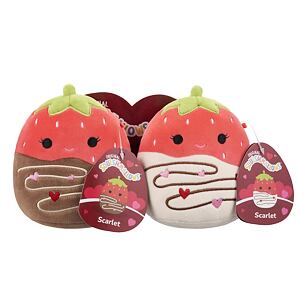 SQUISHMALLOWS 1+1 Jahody v čokoládě - Scarlet